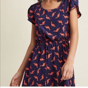 ModCloth Dino My Gosh Dress - 1x Plus size